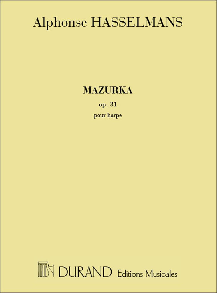 Mazurka Opus 31 Pour Harpe